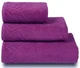 Полотенце Донецкая Мануфактура POSEIDON лиловый 70х130 см, махра вид 1