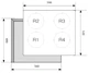 Индукционная варочная панель Lex EVI 640-1 BL вид 2