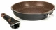 Сковорода LARA LR01-60-26 Monaco Choco, 26 см, со съемной ручкой вид 3