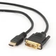 Кабель HDMI-DVI Gembird CC-HDMI-DVI-7.5MC, 7.5 м вид 2