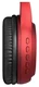Гарнитура Nobby NBC-BH-42-11 накладная, Bluetooth, MP3-плеер,20-20000 Гц,32 Ом,110 дБ,радиус 10м, красный вид 5