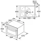 Встраиваемая микроволновая печь Bosch CMA585MS0 вид 2