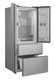 Холодильник CENTEK CT-1752 NF Inox вид 2