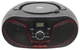 Аудиомагнитола Hyundai H-PCD160, черный/синий, 4Вт, CD/MP3, FM, USB/SD, дисплей, питание от сети вид 11
