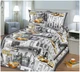 Комплект постельного белья Миланика Нью-Йорк, 1.5 спальный, бязь, наволочки 70х70 см вид 1