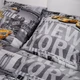 Комплект постельного белья Миланика Нью-Йорк, 1.5 спальный, бязь, наволочки 70х70 см вид 4