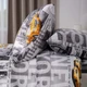 Комплект постельного белья Миланика Нью-Йорк, 1.5 спальный, бязь, наволочки 70х70 см вид 5