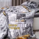 Комплект постельного белья Миланика Нью-Йорк, 1.5 спальный, бязь, наволочки 70х70 см вид 6