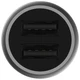 Автомобильное зарядное устройство Xiaomi Mi Car Charger Pro серебро вид 4