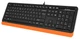 Клавиатура A4TECH Fstyler FK10 USB Black/Orange вид 1