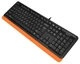 Клавиатура A4TECH Fstyler FK10 USB Black/Orange вид 3