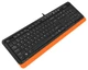 Клавиатура A4TECH Fstyler FK10 USB Black/Orange вид 4