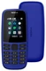 Сотовый телефон Nokia 105 DS синий вид 1