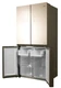 Холодильник CENTEK CT-1756 NF Beige Glass вид 3