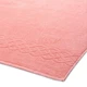 Простыня Донецкая мануфактура Plait коралл 200х220 см, махра вид 2