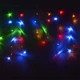 Гирлянда светодиодная FunRay Бахрома мультицвет, 3.0x0.7 м вид 2