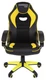 Компьютерное кресло Chairman GAME 16 игровое черный/голубой вид 11