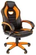 Компьютерное кресло Chairman GAME 16 игровое черный/голубой вид 7