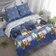 Комплект постельного белья АРТПОСТЕЛЬ De Luxe Нью-Йорк, 2 спальный, поплин, наволочки 70х70 см вид 3