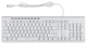 Клавиатура OKLICK 490ML White USB вид 7