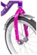 Велосипед Novatrack Little Girlzz 16", фиолетовый вид 3