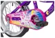 Велосипед Novatrack Little Girlzz 16", фиолетовый вид 5