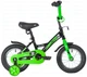 Велосипед Novatrack Strike 12" 140630, зеленый вид 1