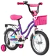 Велосипед Novatrack Tetris 14" 139617, фиолетовый вид 5