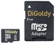 Карта памяти microSDHC DiGoldy class 10 8GB + SD adapter (DG008GCSDHC10-AD) вид 3