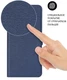 Чехол-книжка DF sFlip-72 для Samsung Galaxy A01 Core, синий вид 6