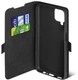 Чехол-книжка DF sFlip-82 для Samsung Galaxy A12/M12, черный вид 3