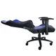 Игровое кресло Hiper HGS-104 чёрно-синее вид 4