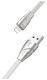 Кабель USB2.0 Am - Lightning (8-pin) 1.2м, 2.4A, Hoco U57 Twisting, плоский, черный вид 7