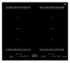 Индукционная варочная панель KRONA ETERNO 60 BL вид 1