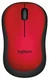Мышь беспроводная Logitech M220 Silent красный вид 4