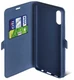 Чехол-книжка DF sFlip-85 (blue) для Samsung Galaxy A02, синий вид 3