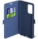 Чехол-книжка DF sFlip-87 для Samsung Galaxy A52, синий вид 3