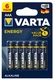 Батарейка AAA VARTA Energy LR03-6BL, 6 шт вид 1