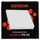 Умный выключатель GEOZON PS-02, белый вид 4