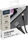 Кабель Deppa Ceramic USB-A 2.0 - USB-C, 1 м, 2.1 A, черный вид 5