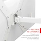 Кронштейн Holder LCD-5520-W для ТВ 32-55" белый вид 4