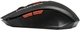 Мышь беспроводная Nakatomi Navigator MRON-08UBT, черный/красный вид 3
