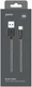 Кабель PERO DC-04 Fast Charge USB-A 2.0 - USB-C, 1 м, 3 А, серебристый/черный вид 2
