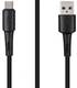 Кабель TFN USB-A 2.0 - micro USB, 3 м, 2 А, черный (TFN-CMICUSB3MBK) вид 1