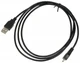 Кабель USB2.0 Am - microUSB 1.5м, 0.8A,NingBo, черный вид 1