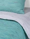 Комплект постельного белья АРТПОСТЕЛЬ ЗИМА-ЛЕТО Колорит бирюза 2-спальный Евро, бязь, наволочки 70х70 см вид 4