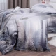 Комплект постельного белья Миланика Смоки, 2 спальный евро, бязь, наволочки 70х70 см вид 7