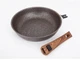 Сковорода Kukmara Granit Ultra Original, 22 см, со съемной ручкой вид 3