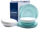 Набор столовой посуды Luminarc Diwali Light Turquoise and White 18пр вид 2