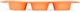 Форма для кексов Attribute Apricot, 28х18 см вид 3
